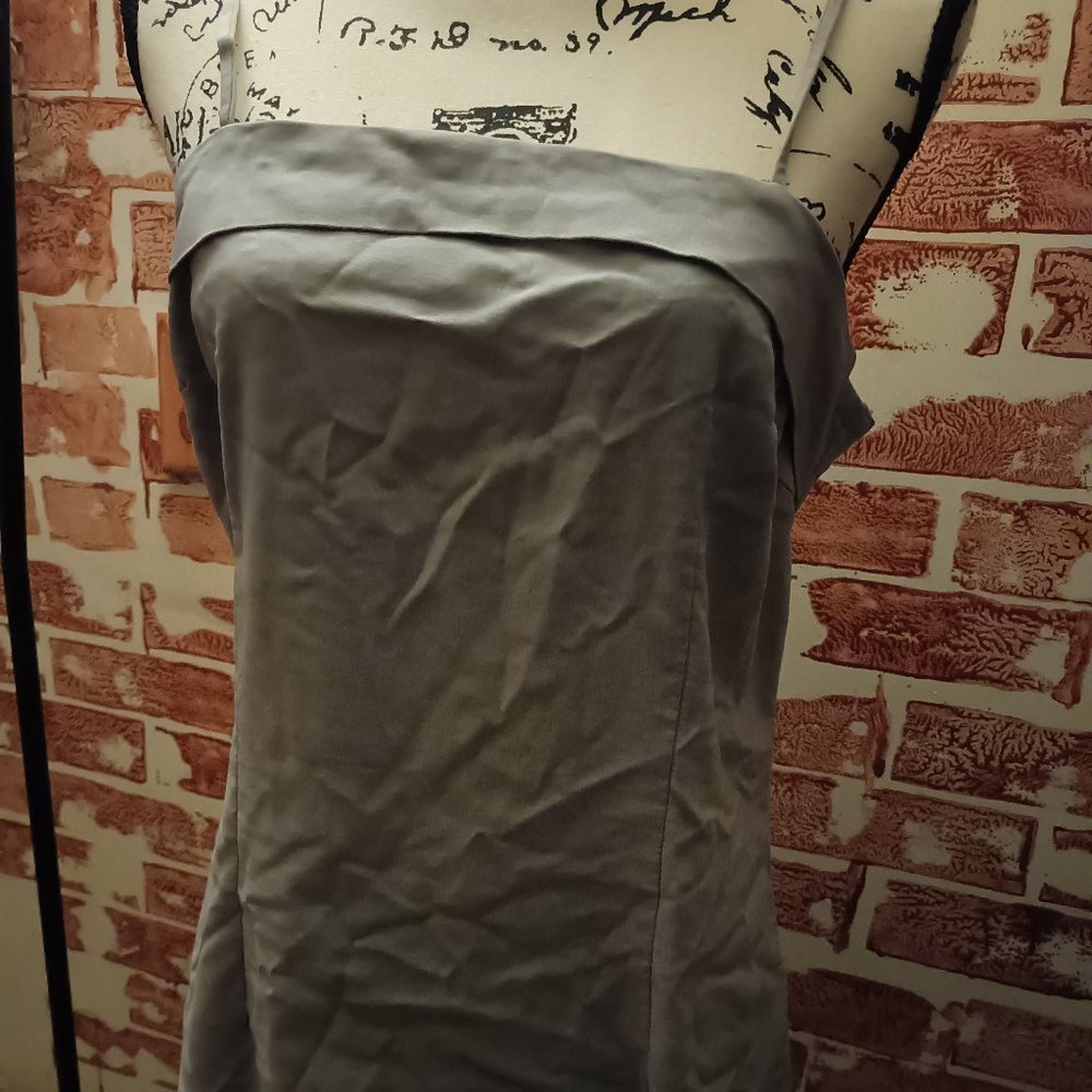 GRAY DRESS BY ZENOBIA SIZE xl - Picture 2 of 8